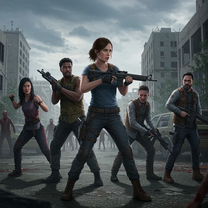 Survivors Unite: Battle Against Zombie Horde