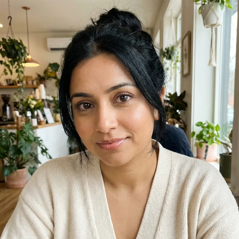 Beautiful South Asian Girl's Face | Captivating Elegance