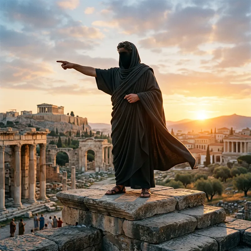 The Enigmatic Figure of Wisdom and Self-Mastery