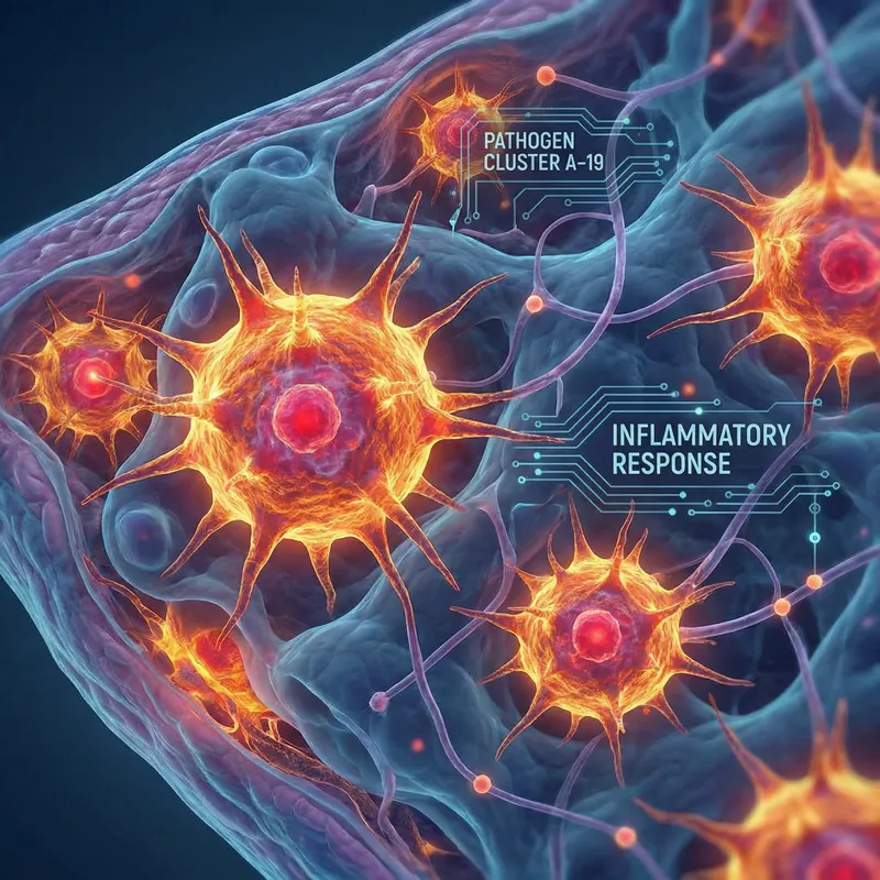 Digital Art in Pathology: Intricate Cell Illustrations