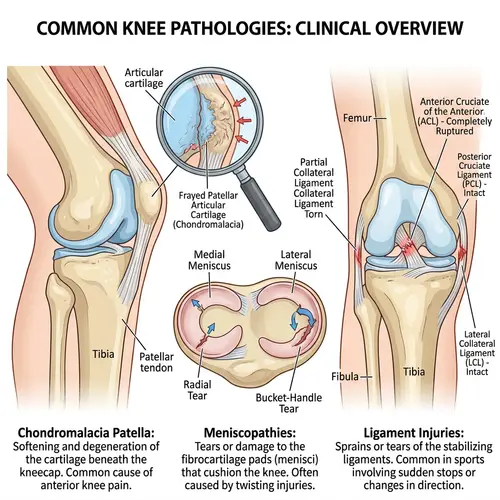 Chondromalacia, Meniscopathies & Ligament Injuries