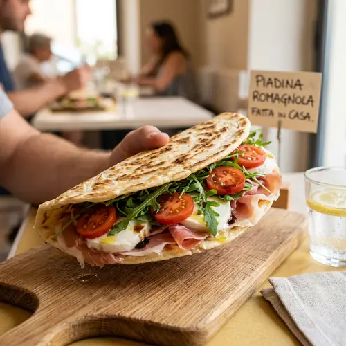 Delicious Italian Panini: Crescent-Shaped Treats