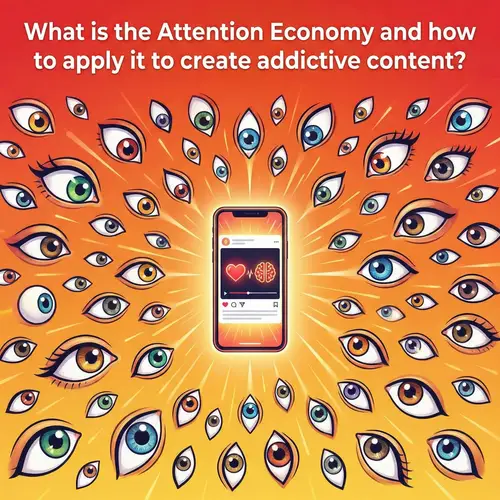 Attention Economy for Addictive Content: Smartphone Symbolism