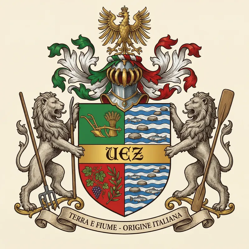 Uez Coat of Arms: Noble Italian Heritage