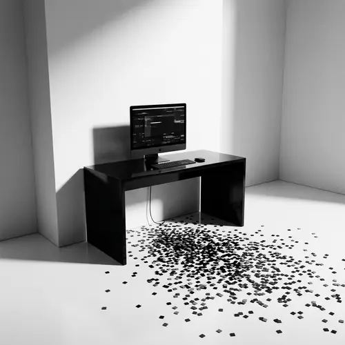 Fear of Data Breaches in Minimalist Style