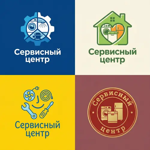 Eye-Catching Logo Designs for Service Centers