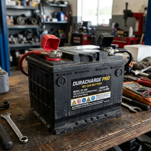 Car Starter Battery: Dimensions, Terminals, and Features
