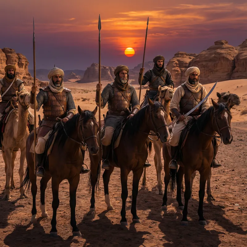 Warriors of the Desert: A Battle Awaits
