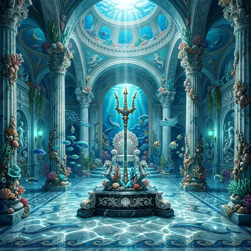 Poseidon's Underwater Palace Design Poseidon's Underwater Palace Design