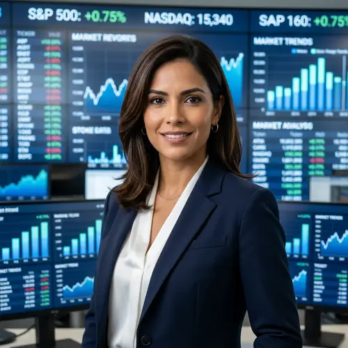 Stunning Hispanic Business Woman for Finance Profile