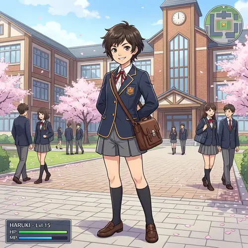 Japanese RPG Game Style Character Design