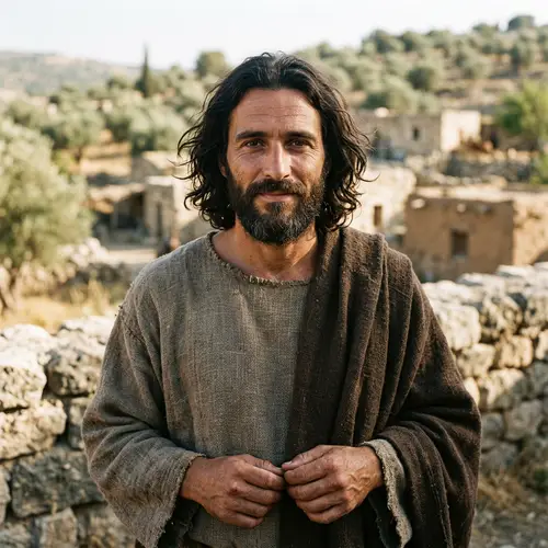 Authentic Image of Jesus with Realistic Details