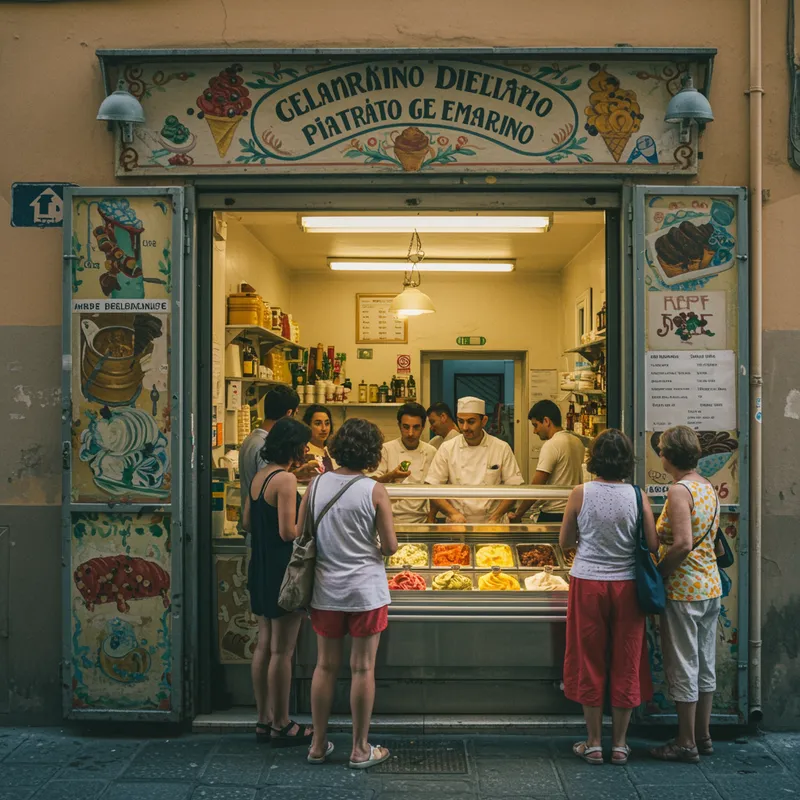 Delicious Gelato at Our Small Ice Cream Shop
