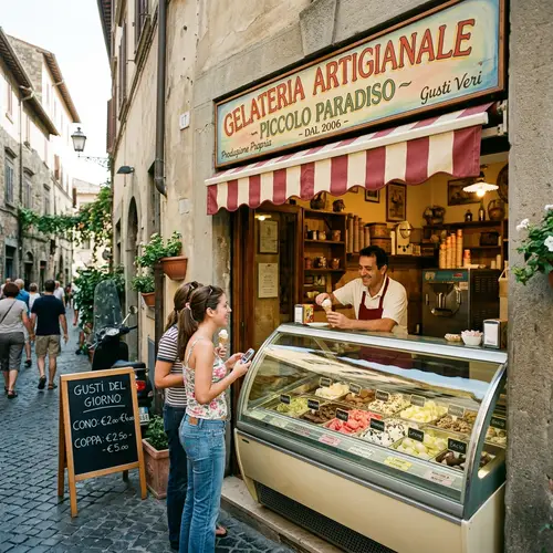 Delicious Gelato at Our Small Ice Cream Shop