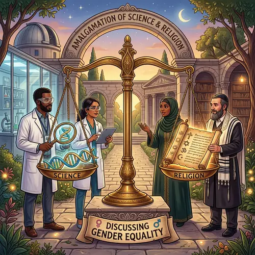 Amalgamation of Science and Religion for Gender Equality