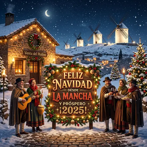 Christmas Card 2025: Celebrating La Mancha