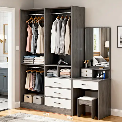 Stylish Wardrobe Designs for Small Spaces