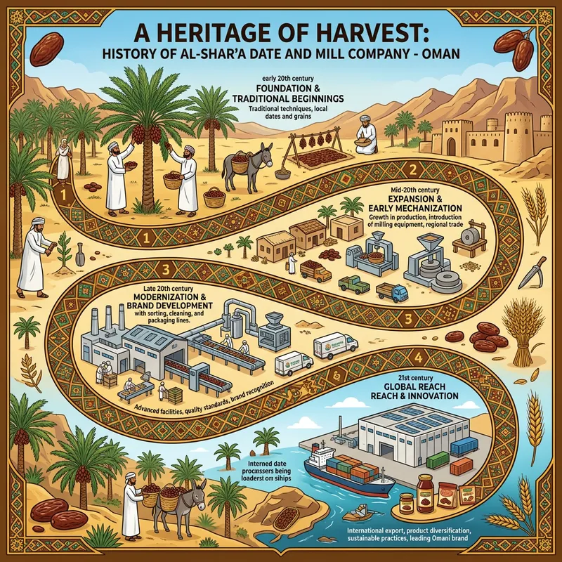 The History of Al-Shar'a Date and Mill Company The History of Al-Shar'a Date and Mill Company