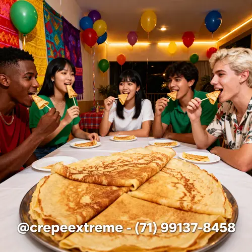 Diverse Celebration: Crepes on a Stick Party Fun