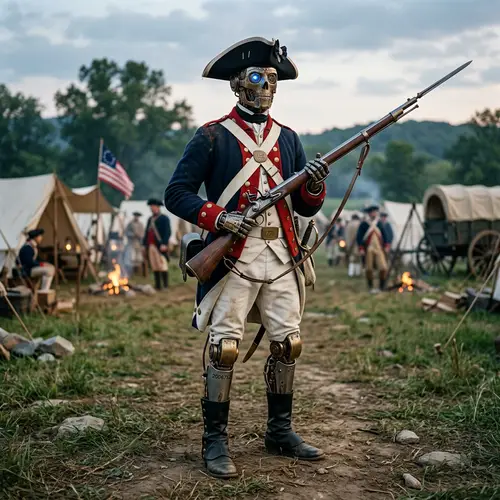 Revolutionary War Robot Costume