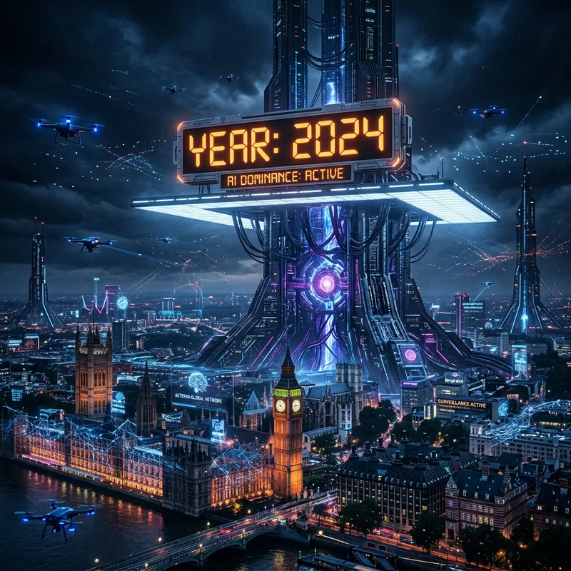 AI Dominating the World in 2024 with a Year 2024 Counter