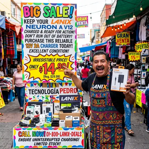 Irresistible 12V 2A Charger for Lanix Neuron A V12 - Big Sale!