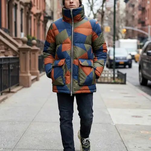 Contemporary Urban Fashion Puffer Jacket | Stylish Design