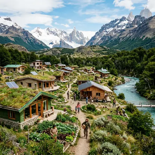 Ecologically Friendly Houses in Patagonia