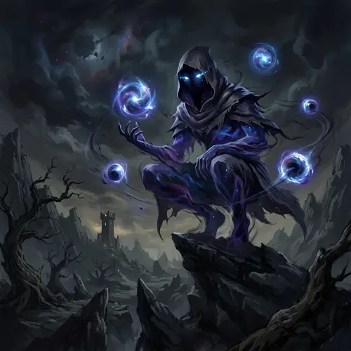 Dark Fantasy Enigma Character Concept Art