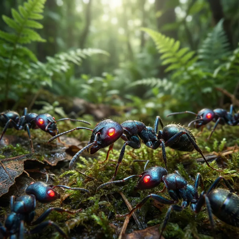 Transgenic Fire Ants: Stunning Macro Photography