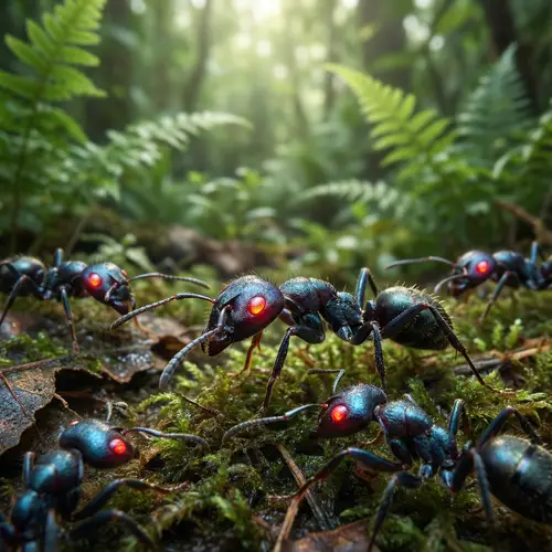 Transgenic Fire Ants: Stunning Macro Photography