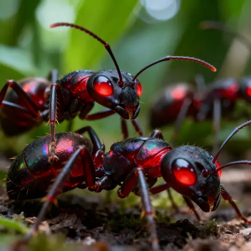 Transgenic Fire Ants: Stunning Macro Photography