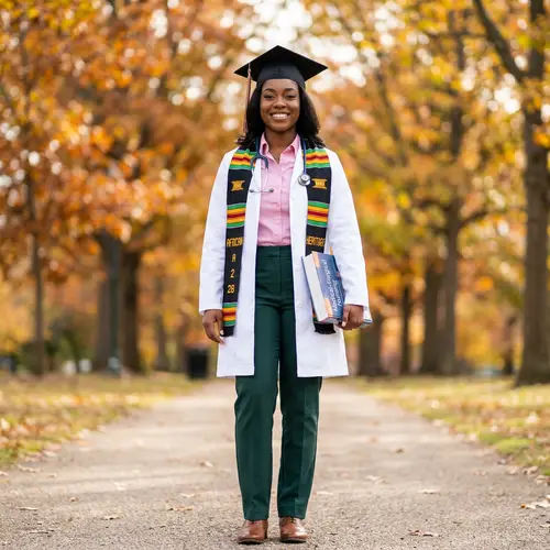 Graduating Registered Nurse Photo in Nature