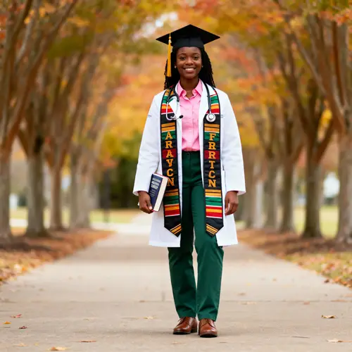 Graduating Registered Nurse Photo in Nature