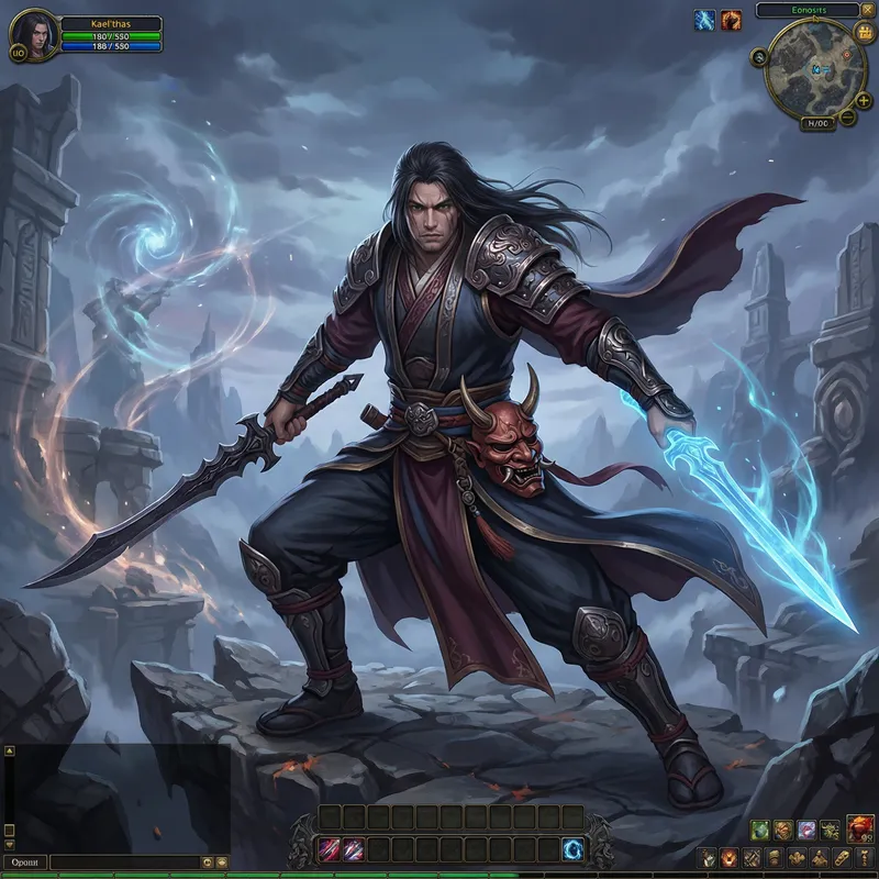 Yone: Legendary Sword-Wielding Warrior from League of Legends