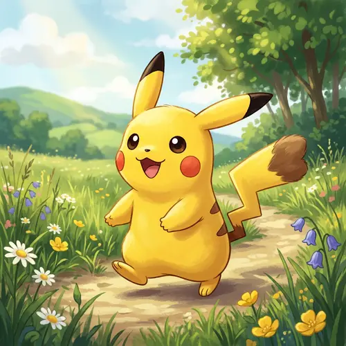 Pikachu: The Playful Yellow Creature