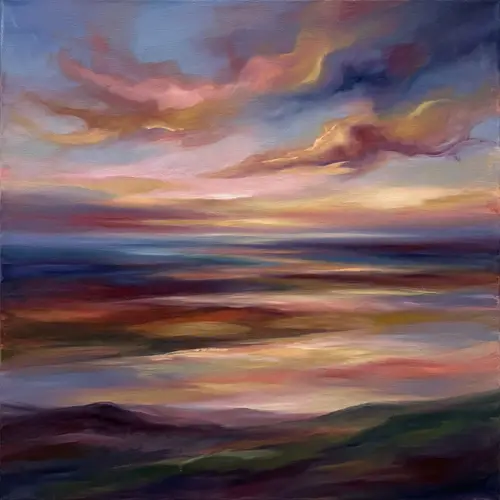 Endless Horizons: Abstract Landscape Painting