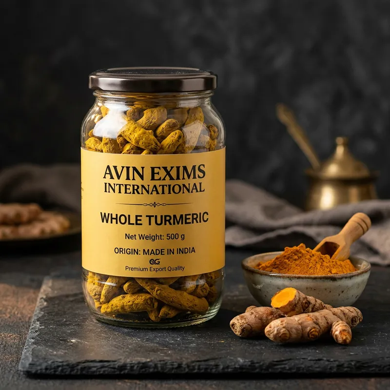 Premium Whole Turmeric by Avin Exims International