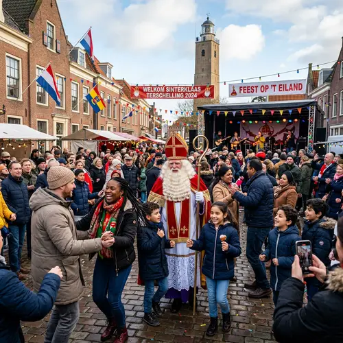 Modern Traditional Festival on Terschelling Island with Multicultural Celebrations