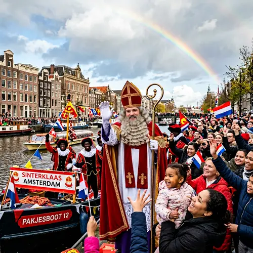 Sinterklaas Parade in Amsterdam: Unity and Diversity Celebration