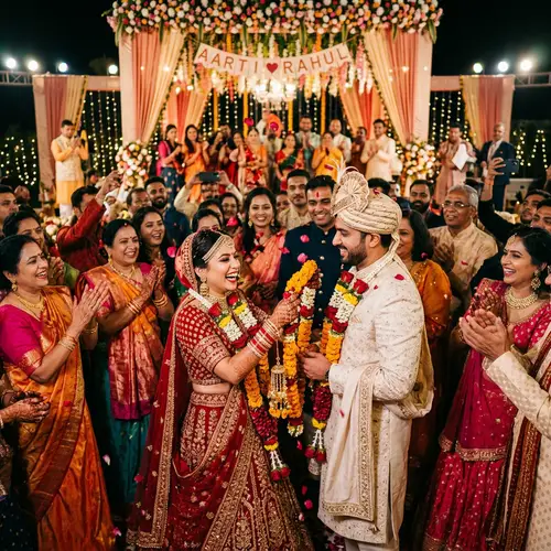 Vibrant Indian Wedding Celebration | Documentary Photography Style