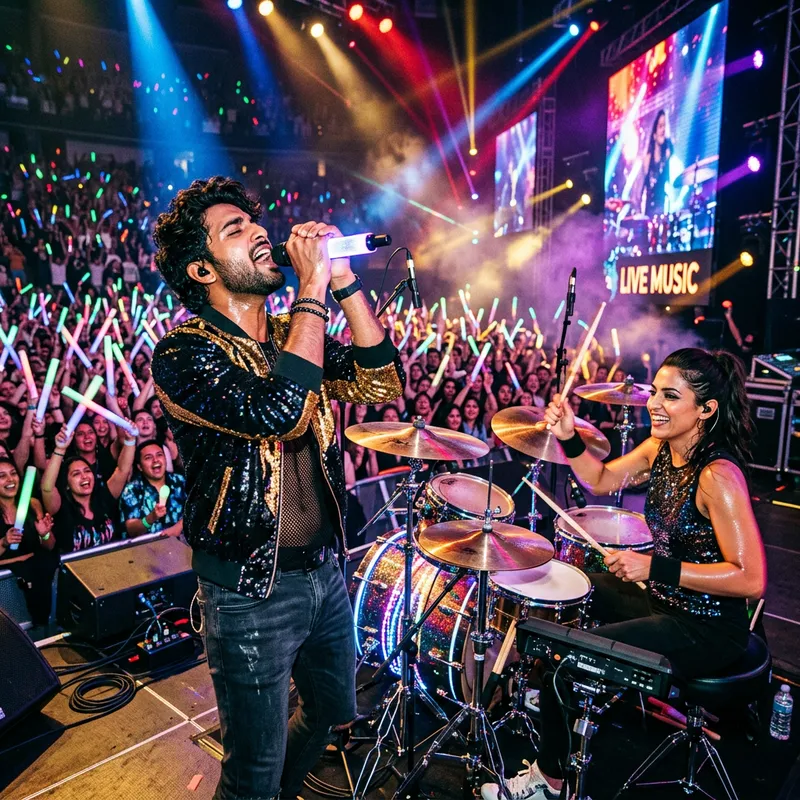 Exciting Idol Performance by Fusion Duo