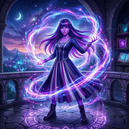 Chica Twilight Sparkle and Her Maximum Power