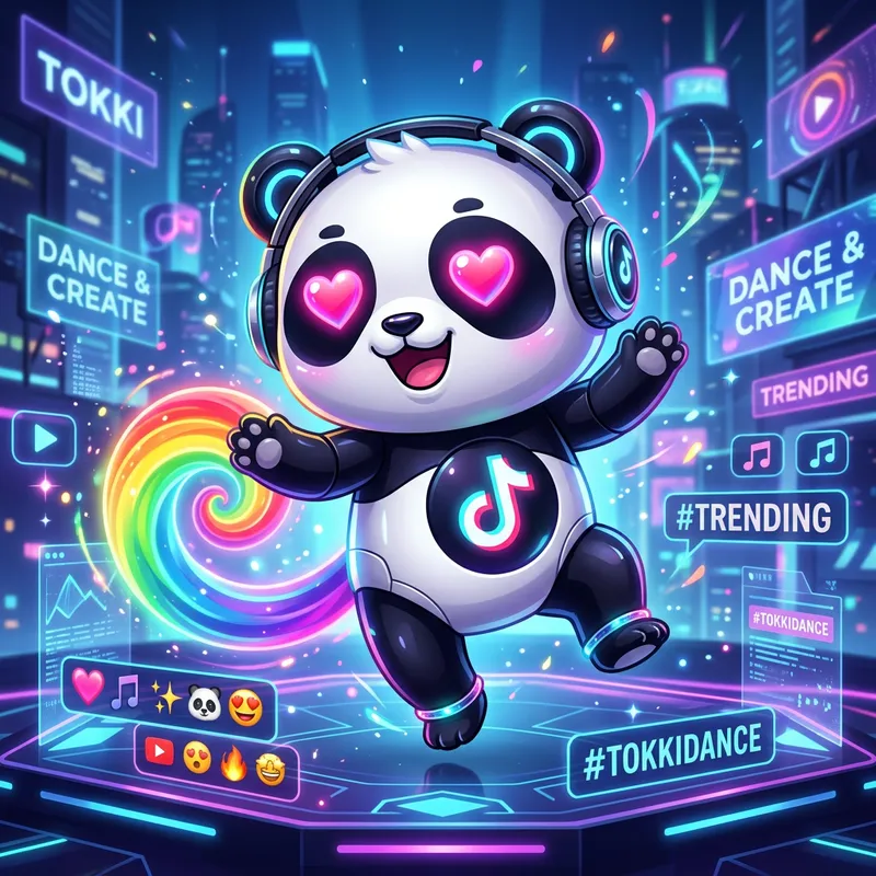 Meet Tokki: The Futuristic Digital Panda Meet Tokki: The Futuristic Digital Panda