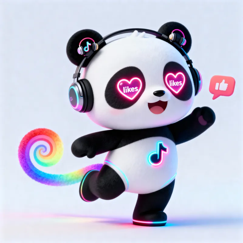 Meet Tokki: The Futuristic Digital Panda