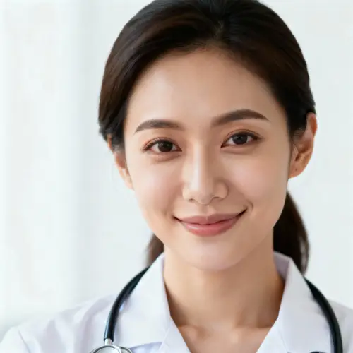 Professional Female Nurse Headshot