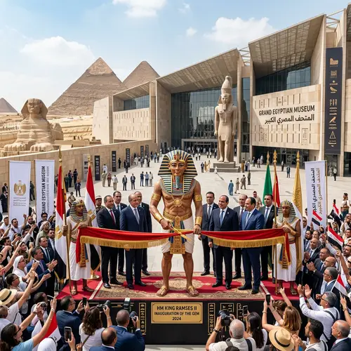 King Ramses II Launches Grand Egyptian Museum