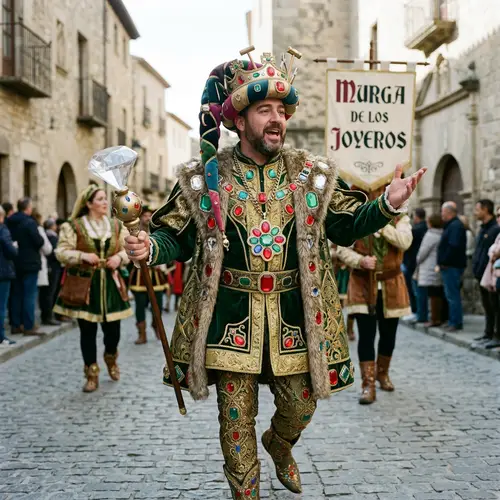Medieval Jewelers' Murga Costume Design