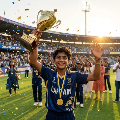 South Asian Boy Achieving Goals | Proud Accomplishment