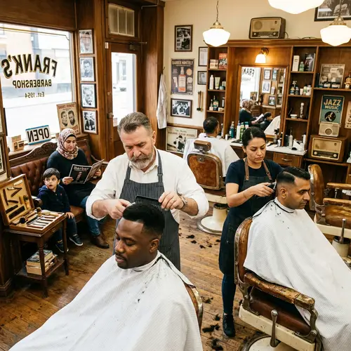 Authentic Barber Shop Experience | Multicultural Styling